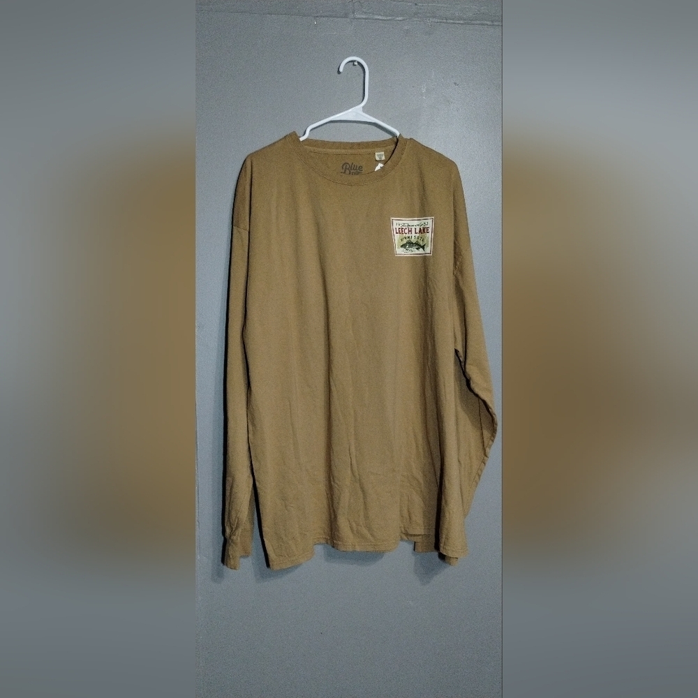 Leech Lake Men's Tan Long Sleeve Shirt